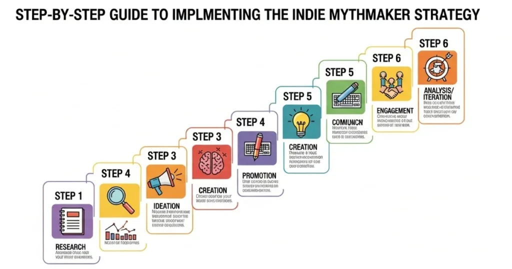 Step-by-Step Guide to Implementing the Indie Mythmaker Strategy
