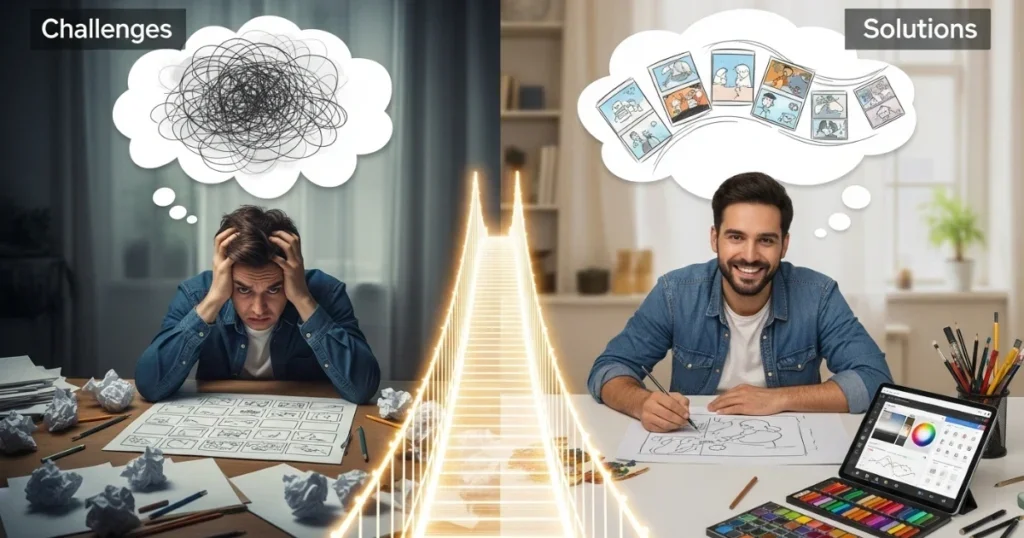 Challenges and Solutions in Visual Storytelling